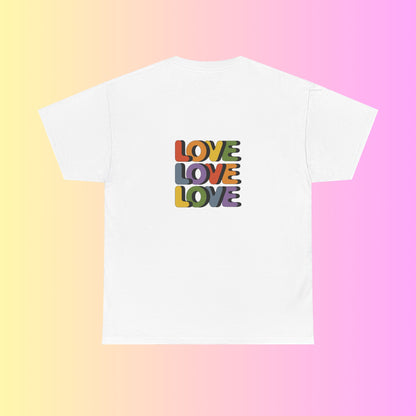 Love Is Love Heavy Cotton Tee