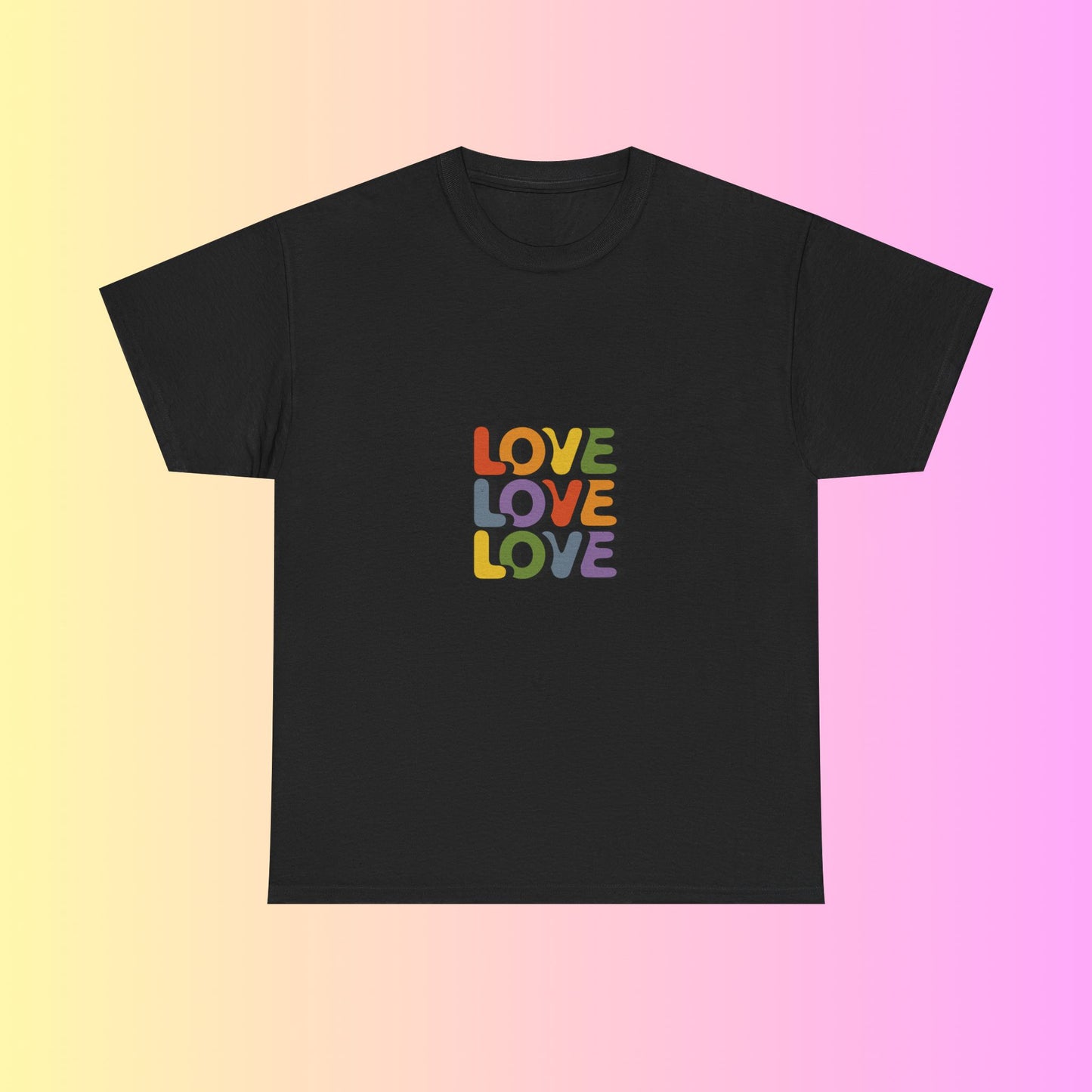 Love Is Love Heavy Cotton Tee